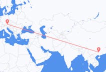 Flyg från Liuzhou, Kina till Salzburg, Österrike