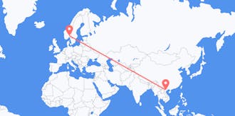 Flights from Vietnam to Norway