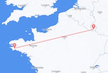 Flyreiser fra Luxemburg, Luxembourg til Quimper, Frankrike