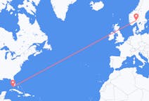 미국 키웨스트 출발, 노르웨이 오슬로 도착 항공편