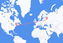Flyreiser fra Boston, USA til Moskva, Russland