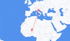 Flyrejser fra Niamey til Rom