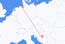 Flyreiser fra Banja Luka, Bosnia-Hercegovina til Bremen, Tyskland