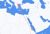 出发地 厄立特里亚出发地 阿斯马拉目的地 希腊斯基亚索斯的航班