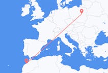 Flights from Casablanca, Morocco to Warsaw, Poland
