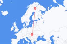 Flyreiser fra Timișoara, Romania til Rovaniemi, Finland
