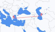 เที่ยวบิน จาก Türkmenbaşy, เติร์กเมนิสถาน ไปยัง เอเธนส์, กรีซ