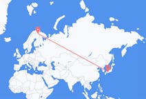 Flyreiser fra Kobe, Japan til Ivalo, Finland