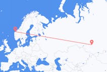Flyg från Kemerovo till Ålesund
