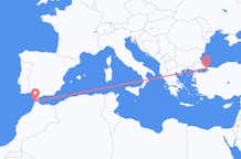 Flug frá Tangier til Istanbúl