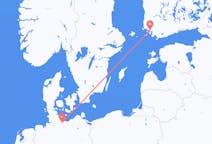 Fly fra Lubeck til Åbo