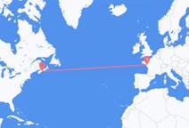Flyrejser fra Halifax, Canada til Nantes, Frankrig