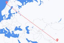 出发地 中国出发地 昆明市目的地 挪威博德的航班