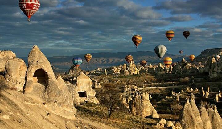 2 Days Tour to Cappadocia from Antalya with Hot Air Balloon