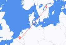 Flyreiser fra Brussel, Belgia til Linköping, Sverige
