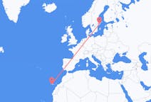 Flights from San Sebastián de La Gomera, Spain to Stockholm, Sweden