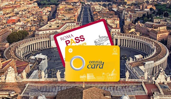 Omnia-kort till Vatikanen och Roma Pass med hoppa på/hoppa av-rundtur