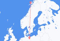 Vluchten van Svolvær naar Berlin