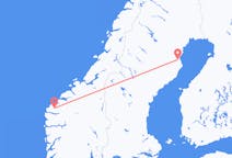 Flights from Volda, Norway to Skellefteå, Sweden