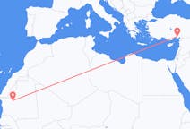 Flyreiser fra Atar, Mauritania til Adana, Tyrkia