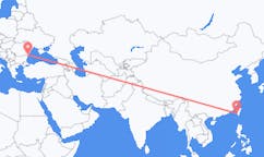 Flyreiser fra Tainan, Taiwan til Constanta, Romania