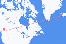 Flights from Kelowna to Reykjavík
