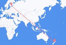 Flights from Wellington, New Zealand to Lappeenranta, Finland