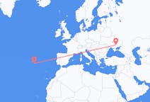 Flights from Zaporizhia, Ukraine to Ponta Delgada, Portugal