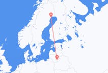 Flüge von Wilna, Litauen nach Lulea, Schweden