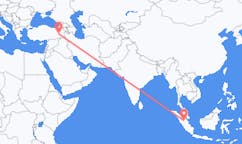 Flights from Pekanbaru, Indonesia to Muş, Turkey