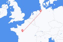 Vluchten van Tours, Frankrijk naar Bremen, Duitsland
