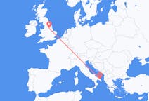 Flights from Brindisi, Italy to Doncaster, the United Kingdom