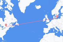 Flyreiser fra Ottawa, Canada til Bornholm, Danmark