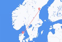 Vols depuis la ville d'Aalborg vers la ville de Sundsvall