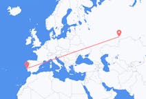 Fly fra Tsjeljabinsk til Lisboa