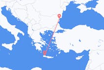 Flyg från Varna, Bulgarien till Chania, Grekland
