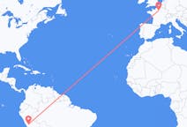 Flights from Jauja, Peru to Paris, France