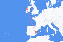 Flights from Murcia in Spain to Shannon, County Clare in Ireland