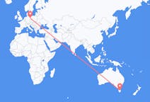 Flyreiser fra City of Launceston, Australia, til Berlin, Australia