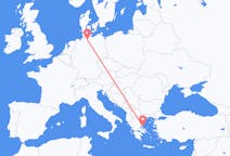 出发地 德国出发地 汉堡目的地 希腊斯基亚索斯的航班