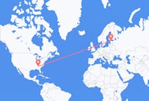 Flyreiser fra Atlanta, USA til Tallinn, Estland