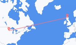 Flyg från Minneapolis till Inverness