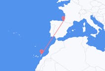 Loty z miasta Lanzarote do miasta San Sebastián