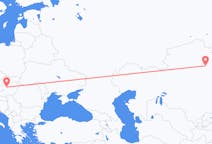 Flyreiser fra Nur-Sultan, til Budapest