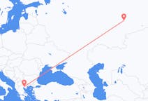 Flyreiser fra Jekaterinburg, Russland til Thessaloniki, Hellas