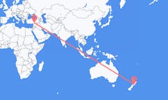 出发地 新西兰帕拉帕拉乌穆目的地 土耳其加濟安泰普的航班