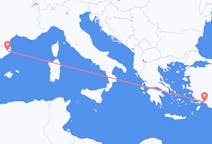 Flyreiser fra Dalaman, Tyrkia til Girona, Spania