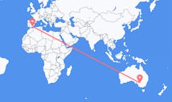 Flyreiser fra Mildura, Australia til Almeria, Spania