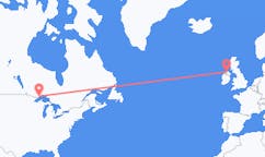 Flights from Thunder Bay to Derry