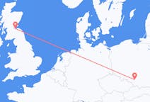 Flyrejser fra Katowice, Polen til Edinburgh, Skotland